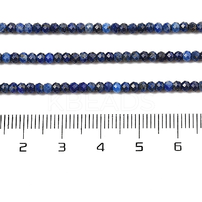 Dyed Natural Lapis Lazuli Beads Strands G-ONLY-T-B05-01A-1