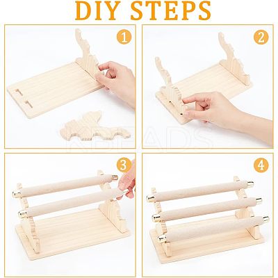 3-Tier Velvet Ring Display Stands RDIS-WH0009-010-1