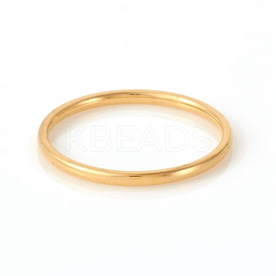 201 Stainless Steel Plain Band Rings X-RJEW-G107-1.5mm-8-G-1