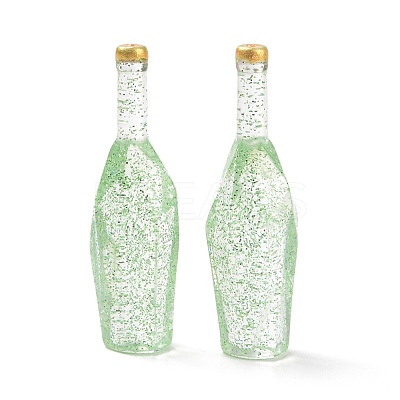 Dummy Bottle Transparent Resin Cabochon LS-RESI-E025-03B-1