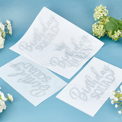 3 Sheets Resin with Hot Melt Adhesive Heat Transfer Film DIY-FG0002-41-1