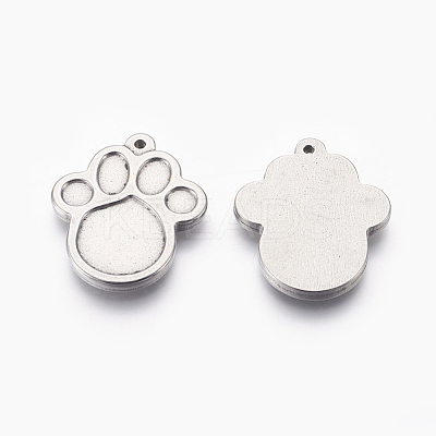 Tarnish Resistant 304 Stainless Steel Pendants STAS-L212-002P-1