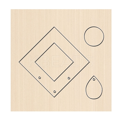 Wood Cutting Dies DIY-WH0169-84-1
