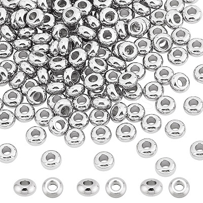 200Pcs 304 Stainless Steel Beads STAS-AR0001-92-1