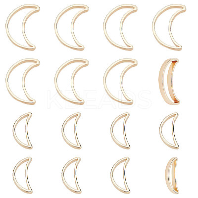 32Pcs 2 Style Brass & Alloy Linking Rings FIND-BC0005-02-1