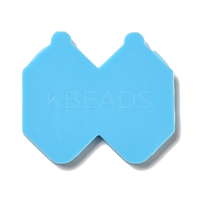 DIY Hexagon Pendant Silicone Molds DIY-I099-31-1