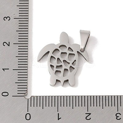 Non-Tarnish 201 Stainless Steel Pendants STAS-A094-04E-P-1