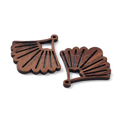 Walnut Wood Laser Cut Pendants WOOD-Q051-03D-1