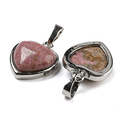 Natural & Synthetic Mixed Gemstone Pendants G-I358-A-1