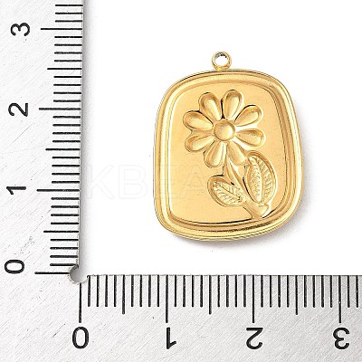 304 Stainless Steel Epoxy Resin with Natural Shell and Sequins Inside Pendants STAS-L026-17G-P03-1