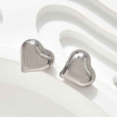 304 Stainless Steel Stud Earrings for Women LS-EJEW-A130-04P-1