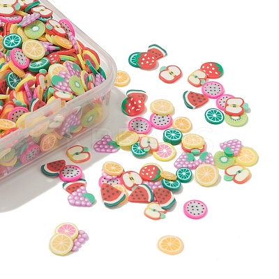 24G Handmade Polymer Clay Nail Art Decoration CLAY-YW0001-17-1