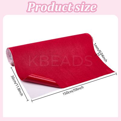 Suede Fabric for Car Interior Decoration Modified Furniture Decorationm AJEW-WH0561-91A-1