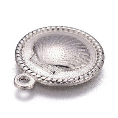 Non-Tarnish 304 Stainless Steel Pendants STAS-H119-09P-1