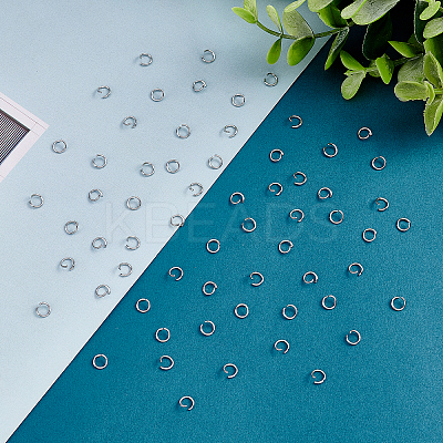 304 Stainless Steel Open Jump Rings STAS-PH0002A-06P-1