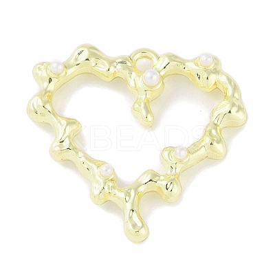 Rack Plating Alloy Pendants PALLOY-F018-03G-1