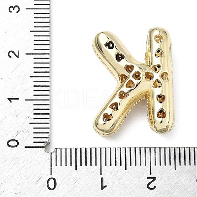 Brass Micro Pave Cubic Zirconia Pendants KK-Z108-02G-K-1