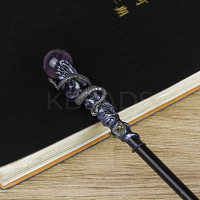 Natural Amethyst Magic Wand PW-WG94680-02-1