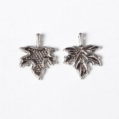 Autumn Theme Tibetan Style Alloy Pendants LF0188Y-NF-1