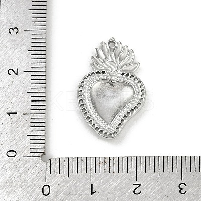 304 Stainless Steel Pendants LS-STAS-P390-02B-P-1