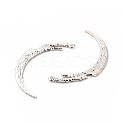 Rack Plating Alloy Big Pendants PALLOY-E025-34P-1