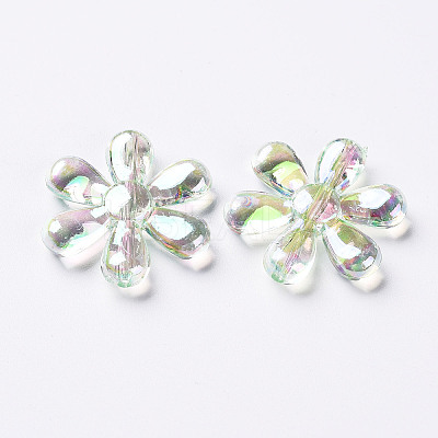 Transparent Acrylic Beads TACR-S154-35C-327-1