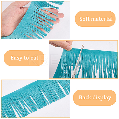 Velvet Tassel Fringe Trimming DIY-WH20011-57C-1