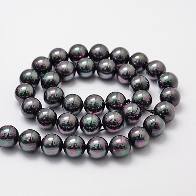 Shell Pearl Bead Strands BSHE-L025-05-10mm-1