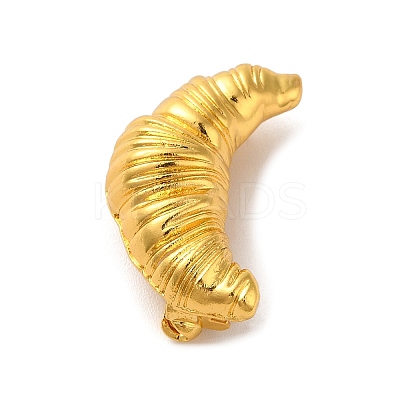 Alloy Croissant Brooch Pin LS-JEWB-F019-01G-1