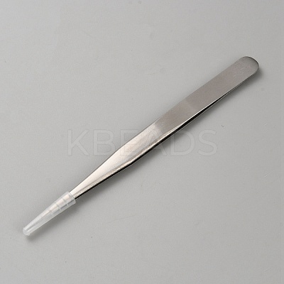 Non-Tarnish 201 Stainless Steel Elbow Tweezers TOOL-WH20006-02D-1