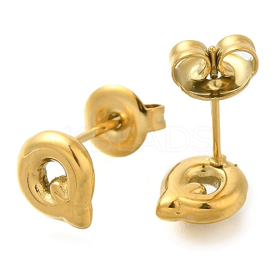 304 Stainless Steel Stud Earrings EJEW-I316-01G-Q-1