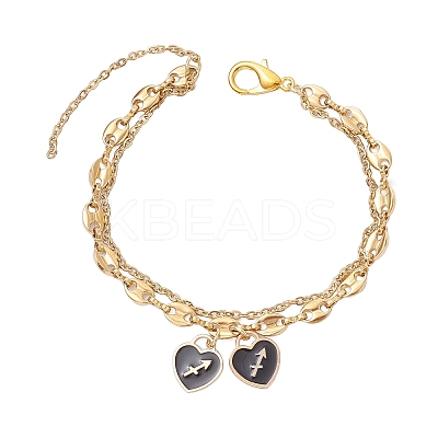 304 Stainless Steel Multi-layered Bracelets BJEW-JB12241-03-1