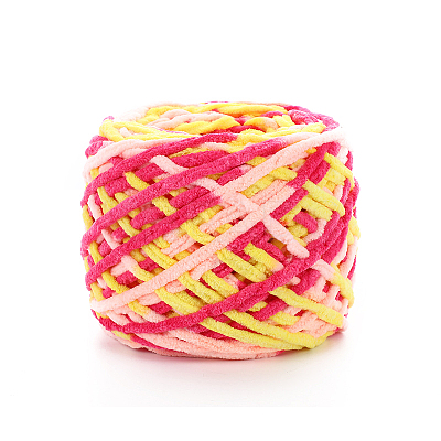 Gradient Color Polyester Wool Blend Yarn YCOR-PW0001-004A-31-1