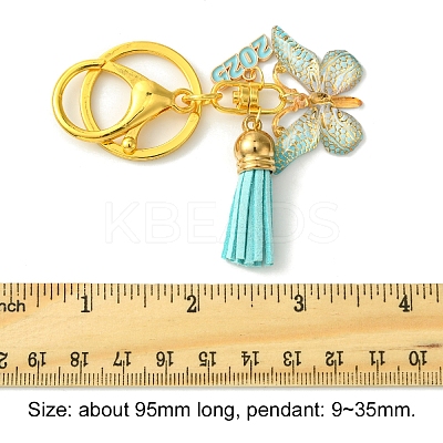 Acrylic & Alloy Enamel Keychain KEYC-FS00026-03-1