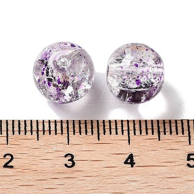 Handmade Transparent Lampwork Beads LAMP-K040-01D-1