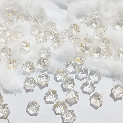 Transparent Glass Beads GLAA-B007-01G-1
