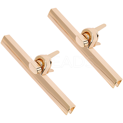 4Pcs Zinc Alloy Twist Bag Lock Purse Catch Clasps PURS-CP0001-03LG-1