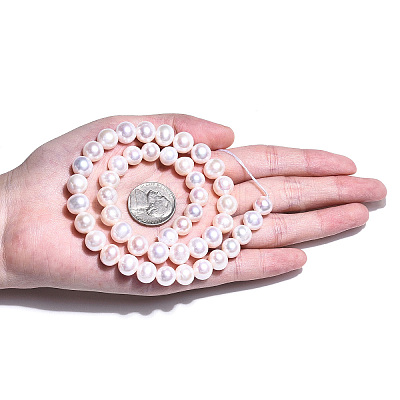 Natural Cultured Freshwater Pearl Beads Strands PEAR-N016-09B-1