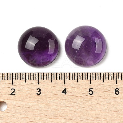 Natural Amethyst Cabochons G-L614-C02-02-1
