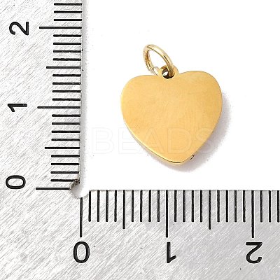 304 Stainless Steel Enamel with Rhinestone Pendants STAS-Z179-38G-02-1