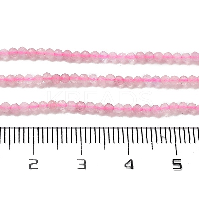Natural Madagascar Rose Quartz Beads Strands G-B088-C09-02-1