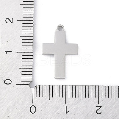 304 Stainless Steel Pendants STAS-S136-02P-02-1