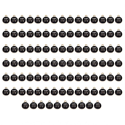 Alloy Enamel Pendants ENAM-SZ0001-28C-B-1