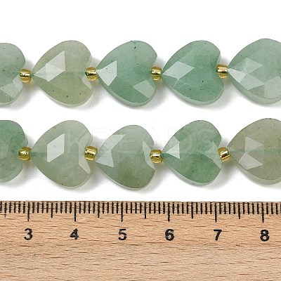 Natural Green Aventurine Beads Strands G-P592-B01-01-1