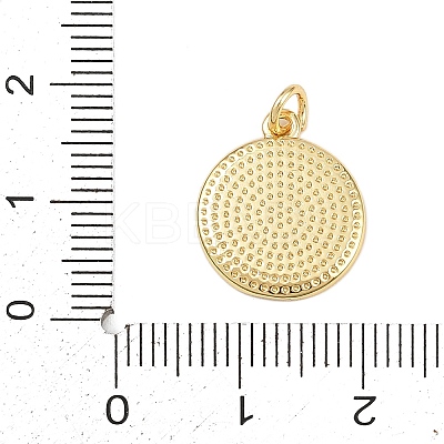 Brass Enamel Pendants KK-L251-02G-B02-1
