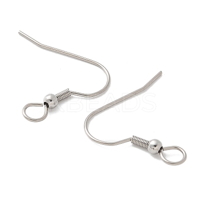 201 Stainless Steel Ear Hooks STAS-C117-03B-P-1