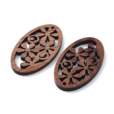 Walnut Wood Laser Cut Pendants WOOD-Q051-01B-1