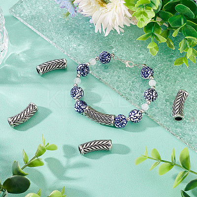 6Pcs 304 Stainless Steel Beads STAS-UN0049-29-1
