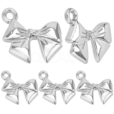 20Pcs 304 Stainless Steel Charms STAS-BBC0007-73P-1