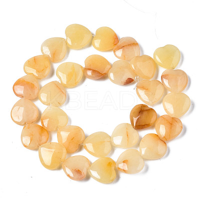 Natural Yellow Aventurine Beads Strands G-N0326-67-1